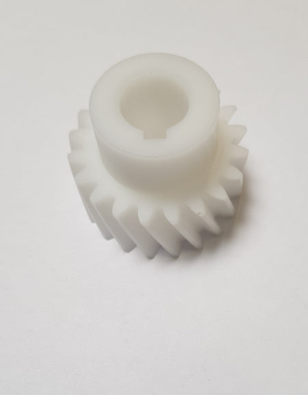 Bossed Helical Delrin Pinion